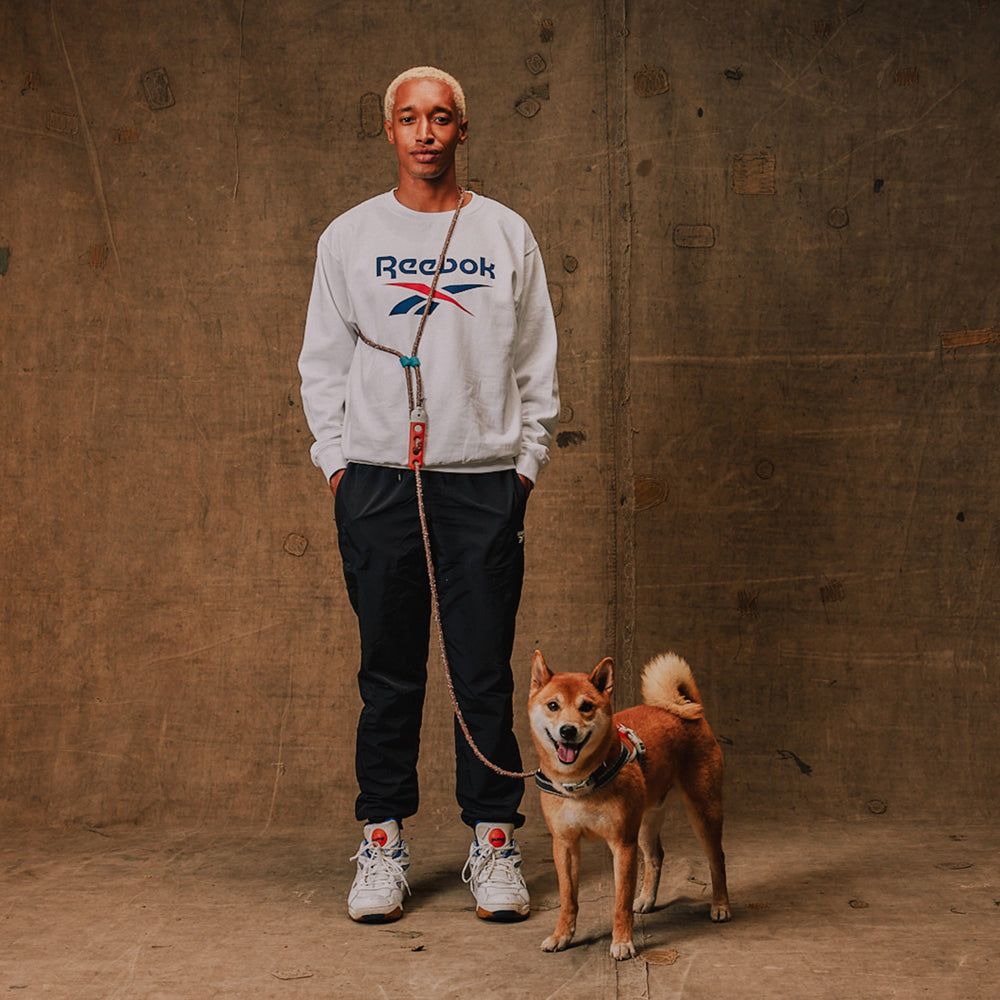 Correa Hands-Free para Perros Reebok Suede