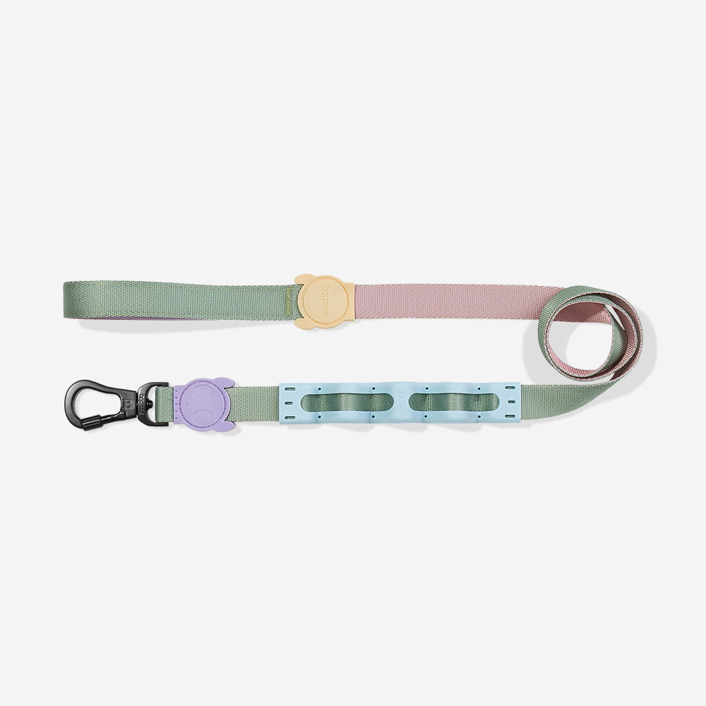 Correa Ruff con Amortiguador para Perros Peach