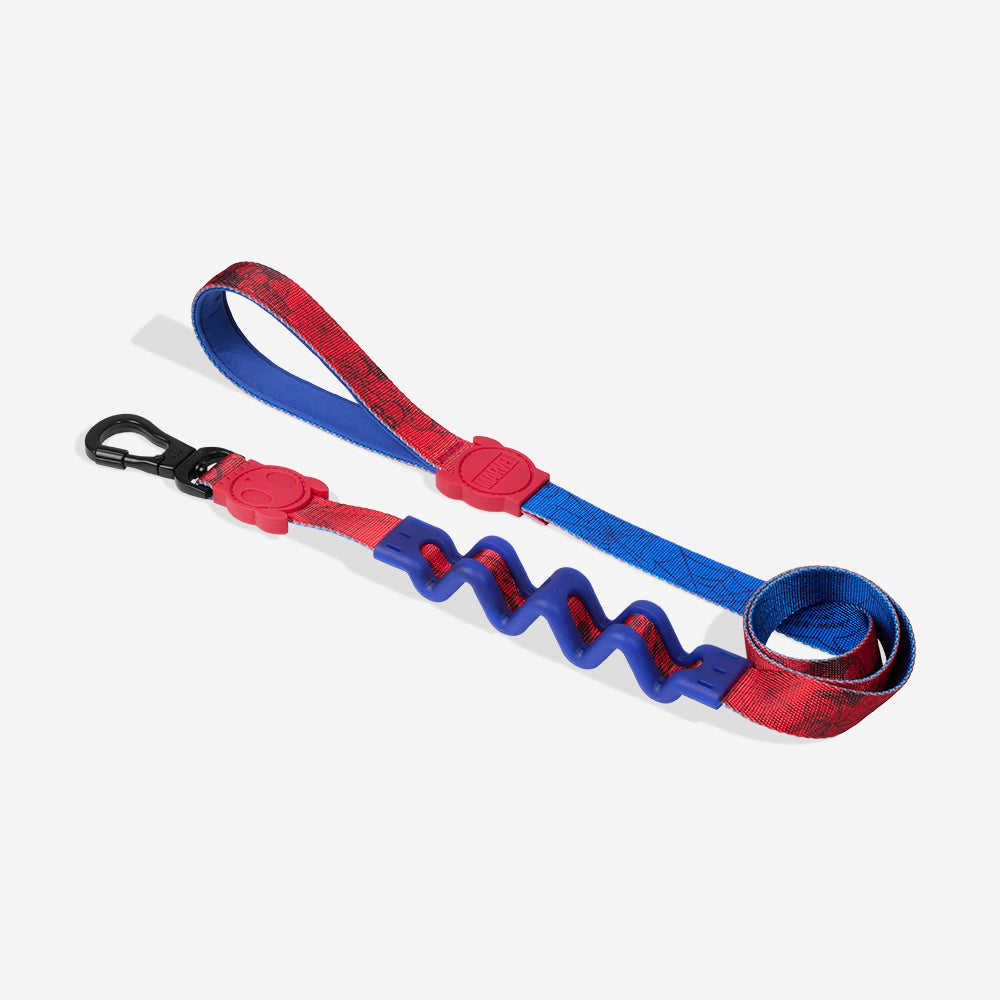 Correa Ruff con Amortiguador para Perros Marvel Spider-Man